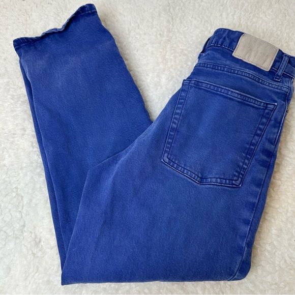 Everlane The Way High Jean In Deep Lapis Blue - Picture 4 of 7